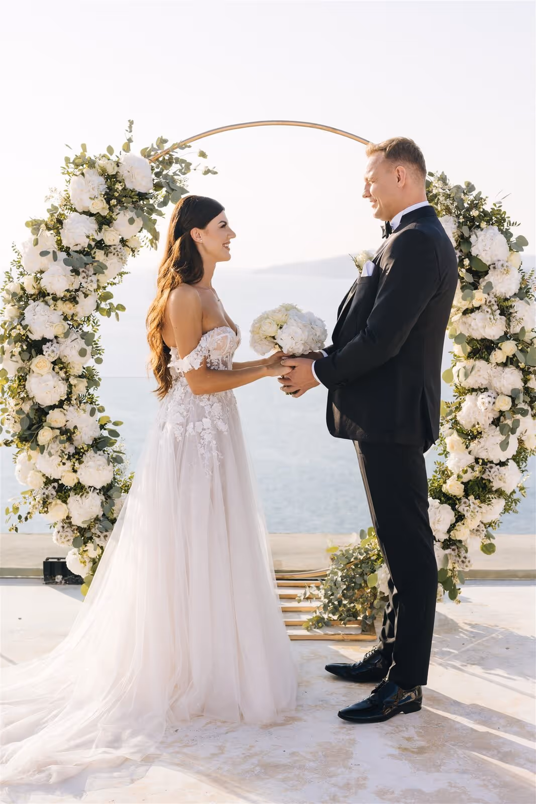 Ślub w Grecji - Santorini. Taras nr. 12. Zdjęcie nr. 11