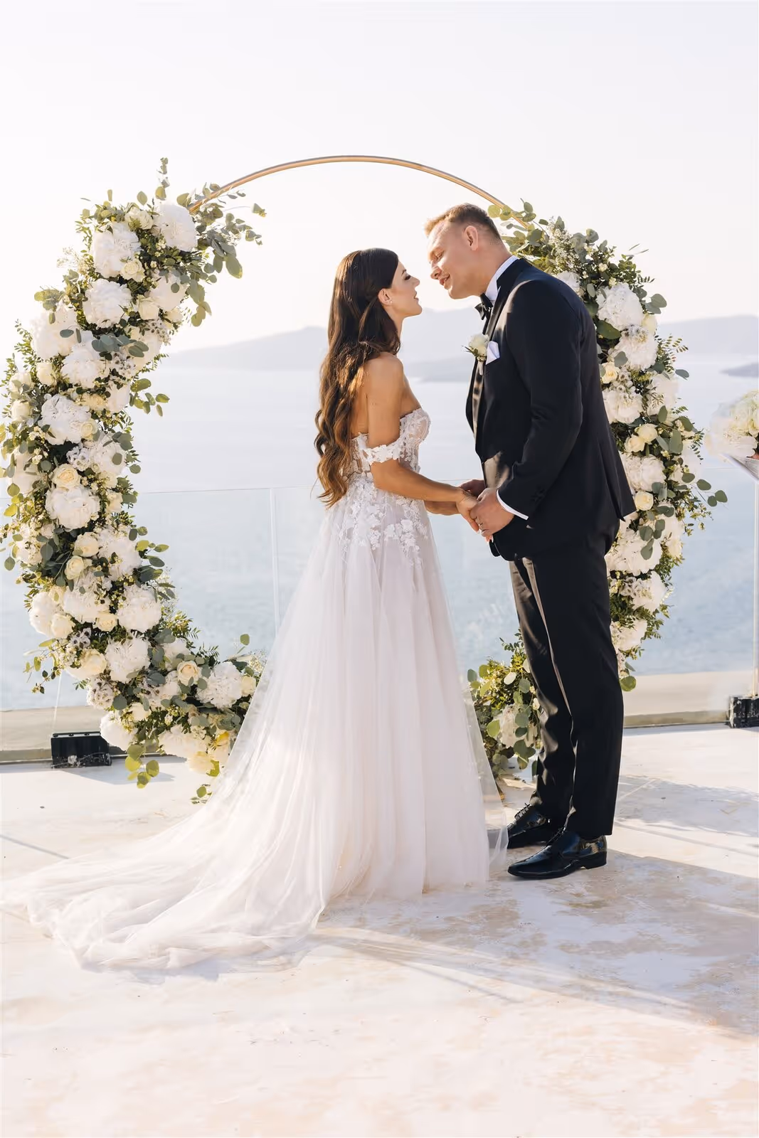 Ślub w Grecji - Santorini. Taras nr. 12. Zdjęcie nr. 12