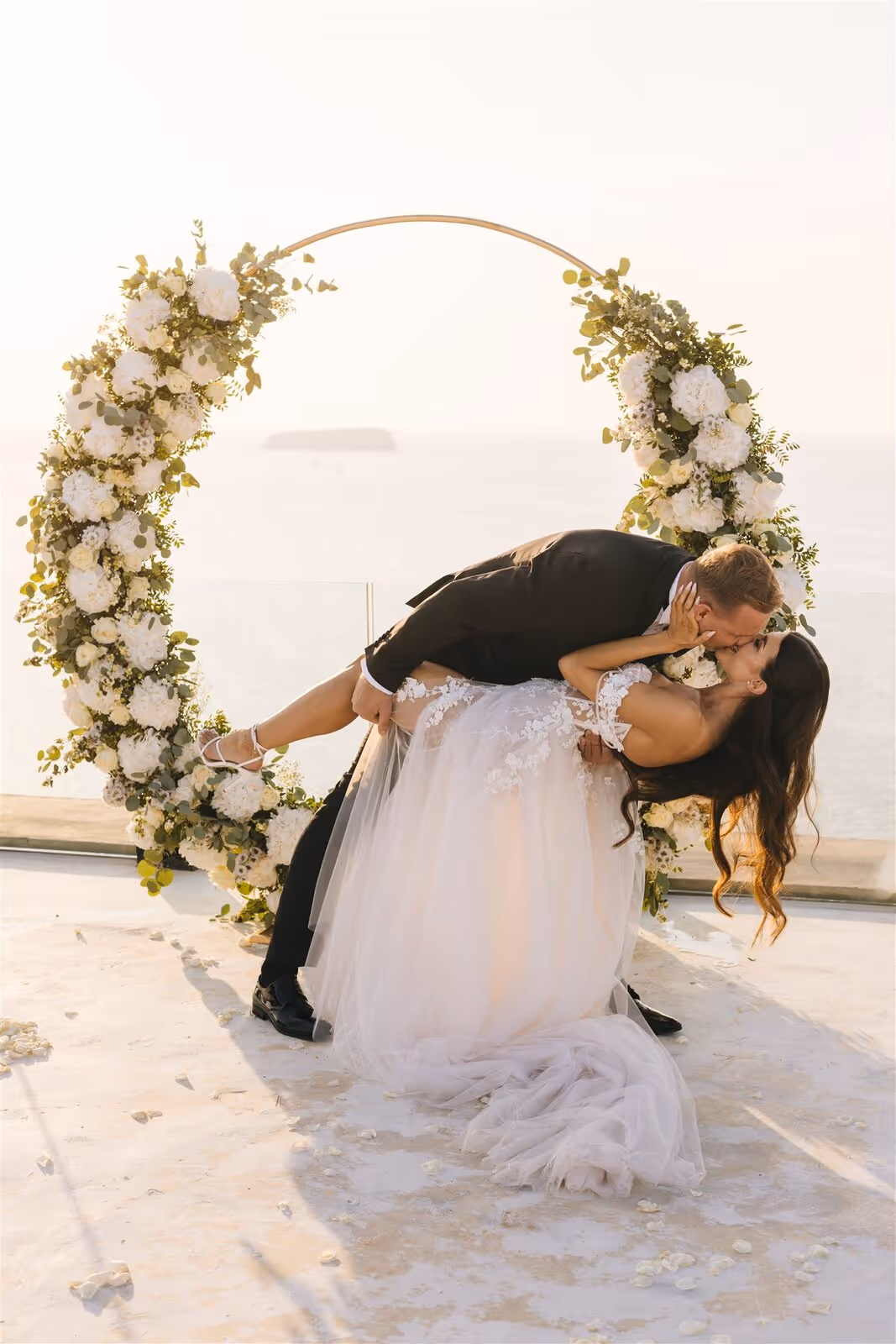 Ślub w Grecji - Santorini. Taras nr. 12. Zdjęcie nr. 26