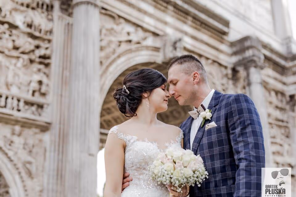 Ślub we Włoszech - Rzym. Zdjęcie nr. 27