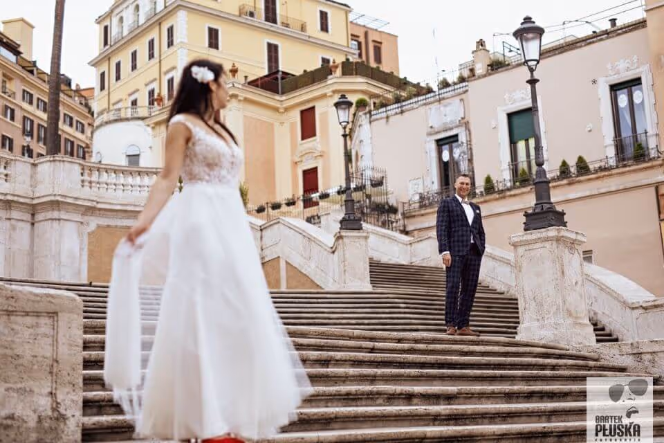 Ślub we Włoszech - Rzym. Zdjęcie nr. 44