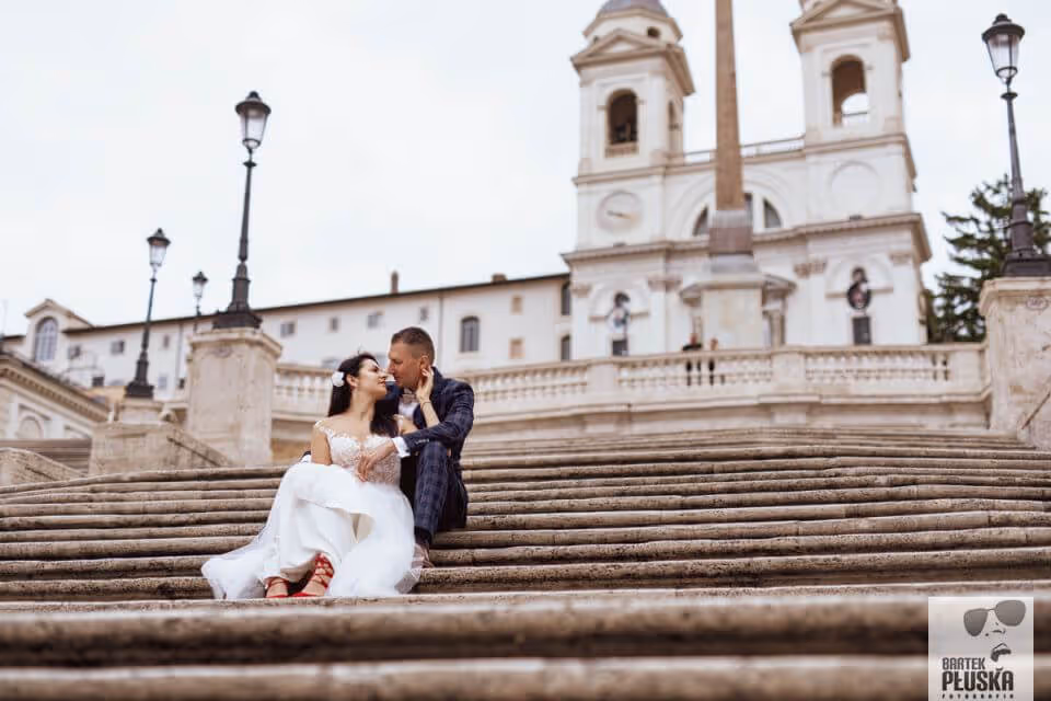 Ślub we Włoszech - Rzym. Zdjęcie nr. 47