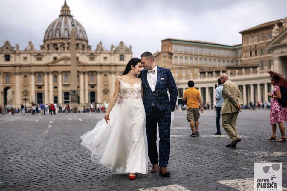 Ślub we Włoszech - Rzym. Zdjęcie nr. 61