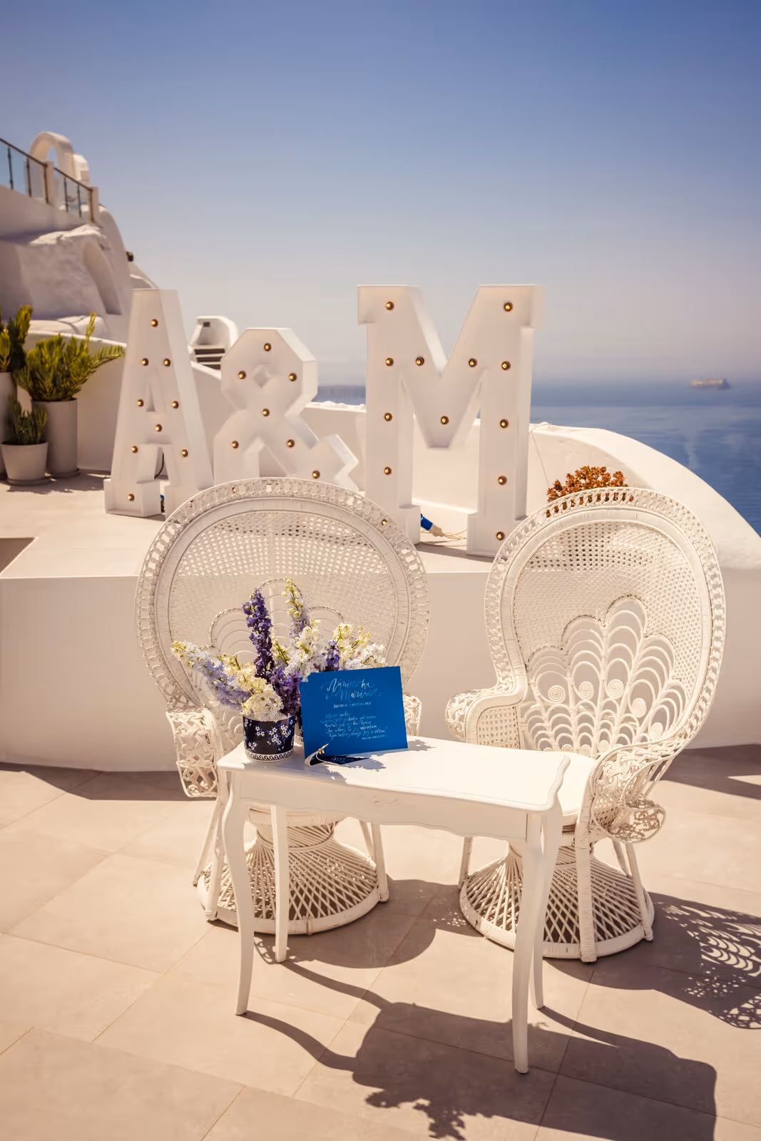 Ślub w Grecji - Santorini. Taras nr. 2. Zdjęcie nr. 23