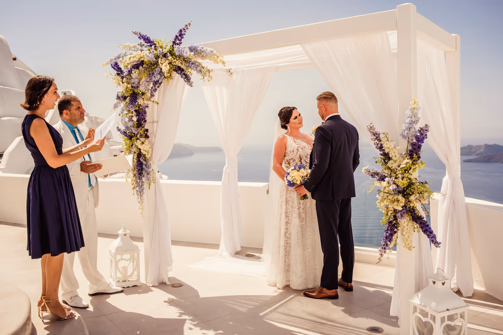 Ślub w Grecji - Santorini. Taras nr. 2. Zdjęcie nr. 30