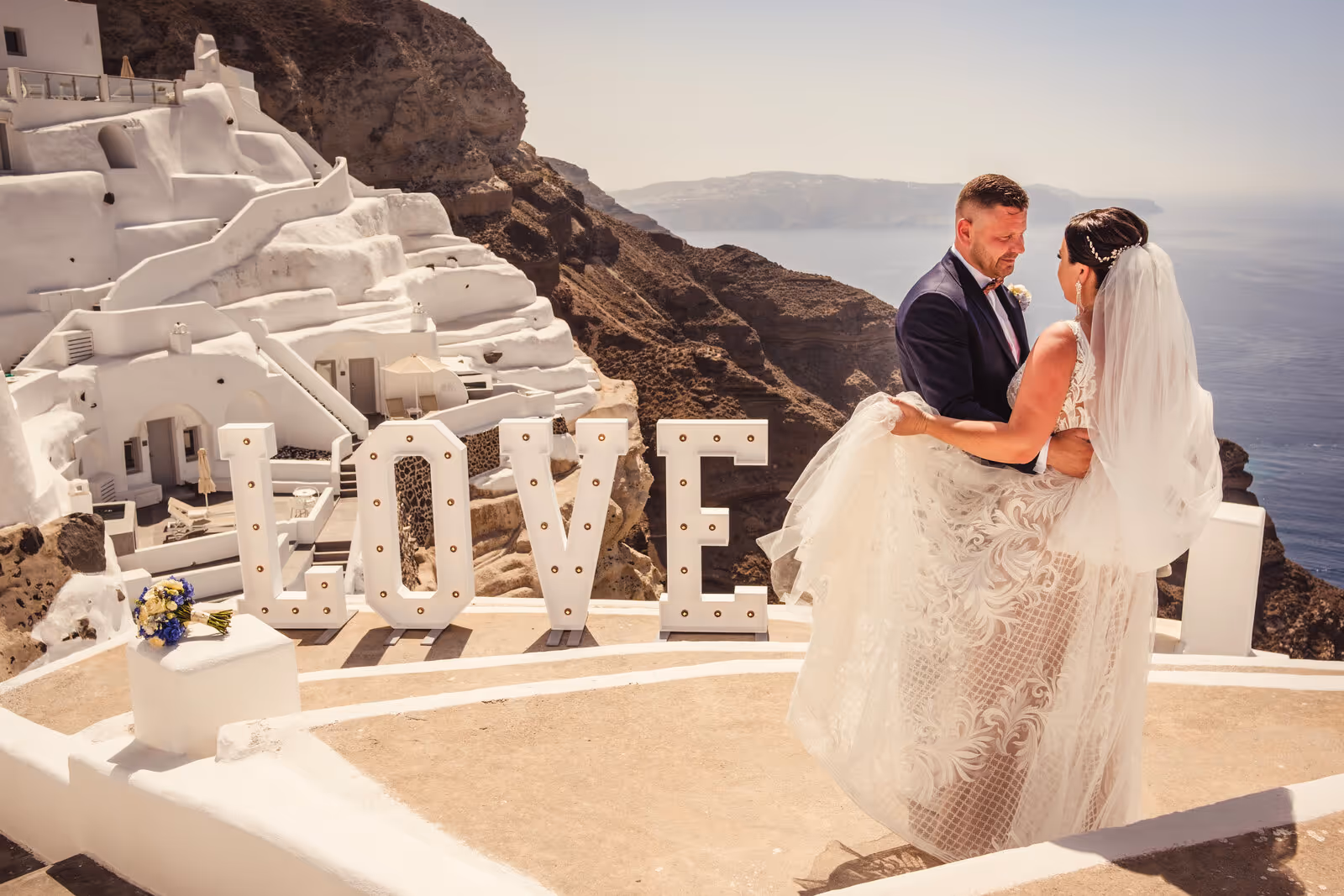 Ślub w Grecji - Santorini. Taras nr. 2. Zdjęcie nr. 43