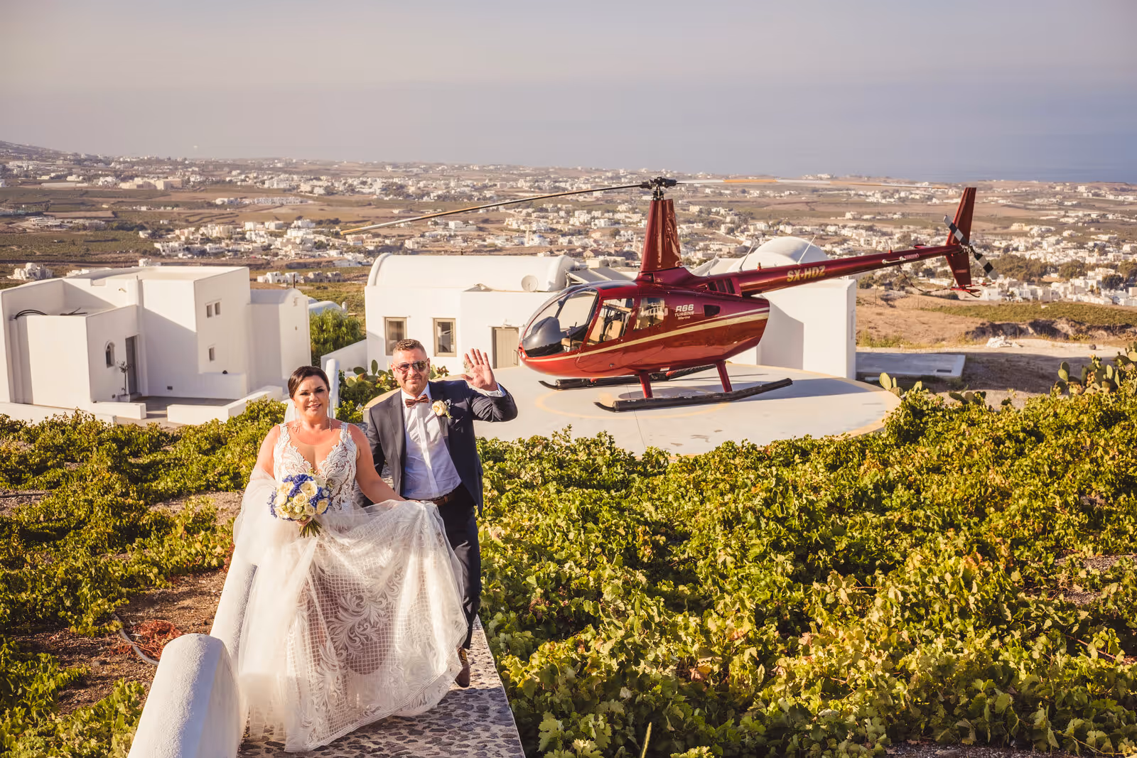 Ślub w Grecji - Santorini. Taras nr. 2. Zdjęcie nr. 50