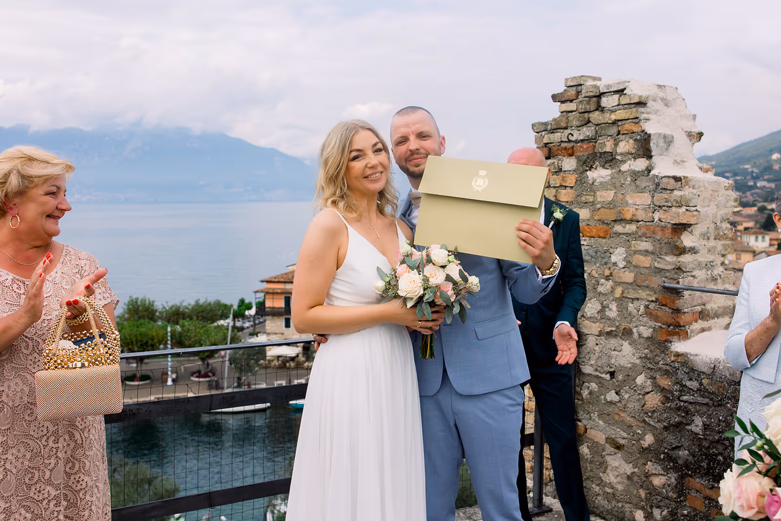 Ślub we Włoszech - Jezioro Garda. Zdjęcie nr. 33