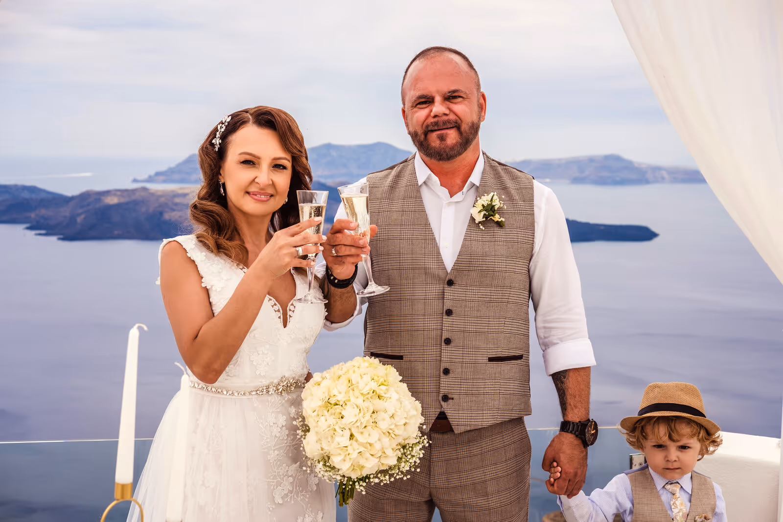 Ślub w Grecji - Santorini. Taras nr. 2. Zdjęcie nr. 10