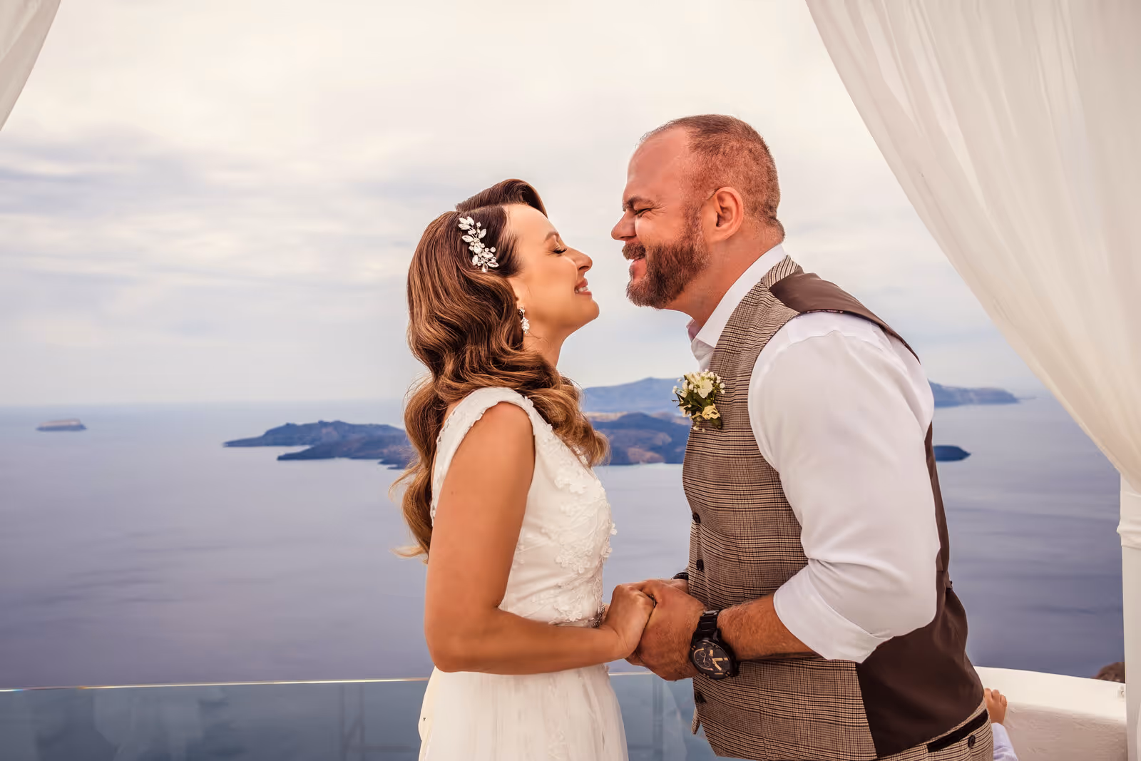 Ślub w Grecji - Santorini. Taras nr. 2. Zdjęcie nr. 6