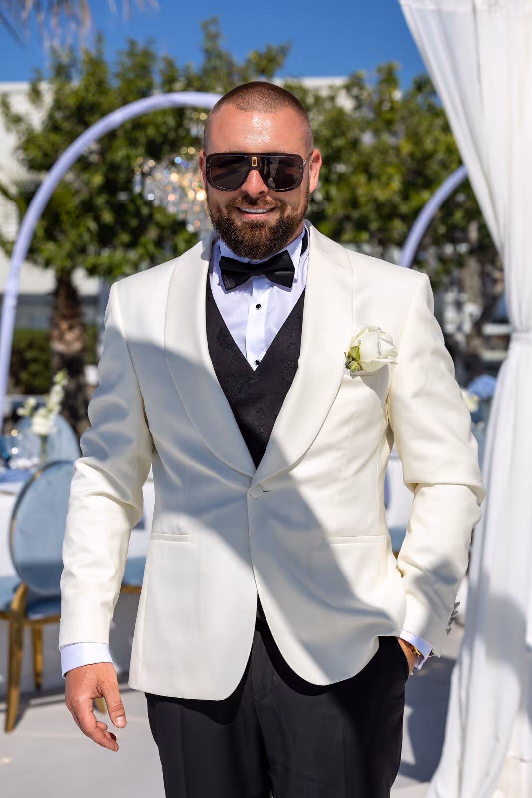 Ślub w Grecji - Santorini. Taras nr. 1. Zdjęcie nr. 11
