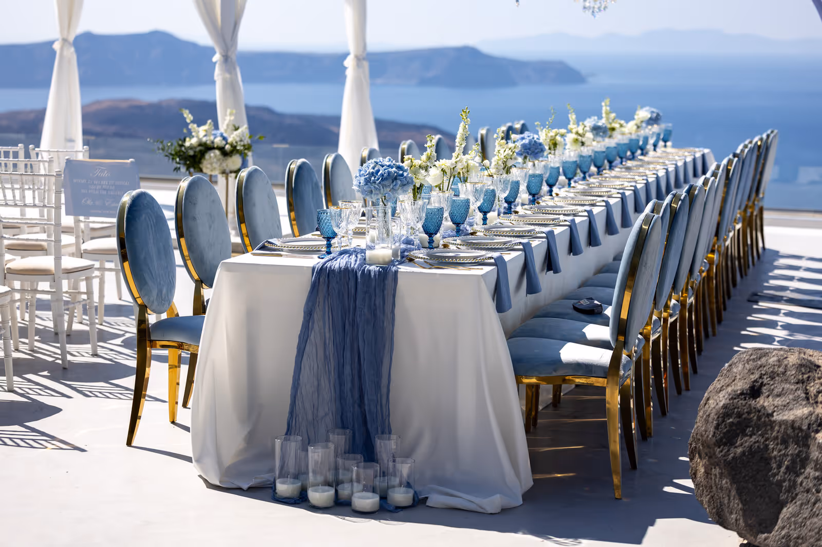Ślub w Grecji - Santorini. Taras nr. 1. Zdjęcie nr. 2