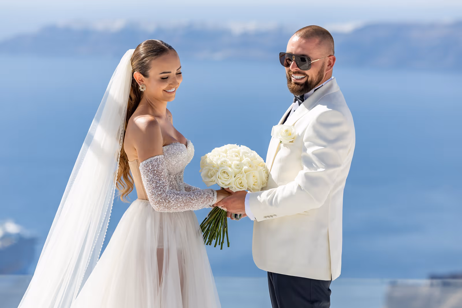 Ślub w Grecji - Santorini. Taras nr. 1. Zdjęcie nr. 28