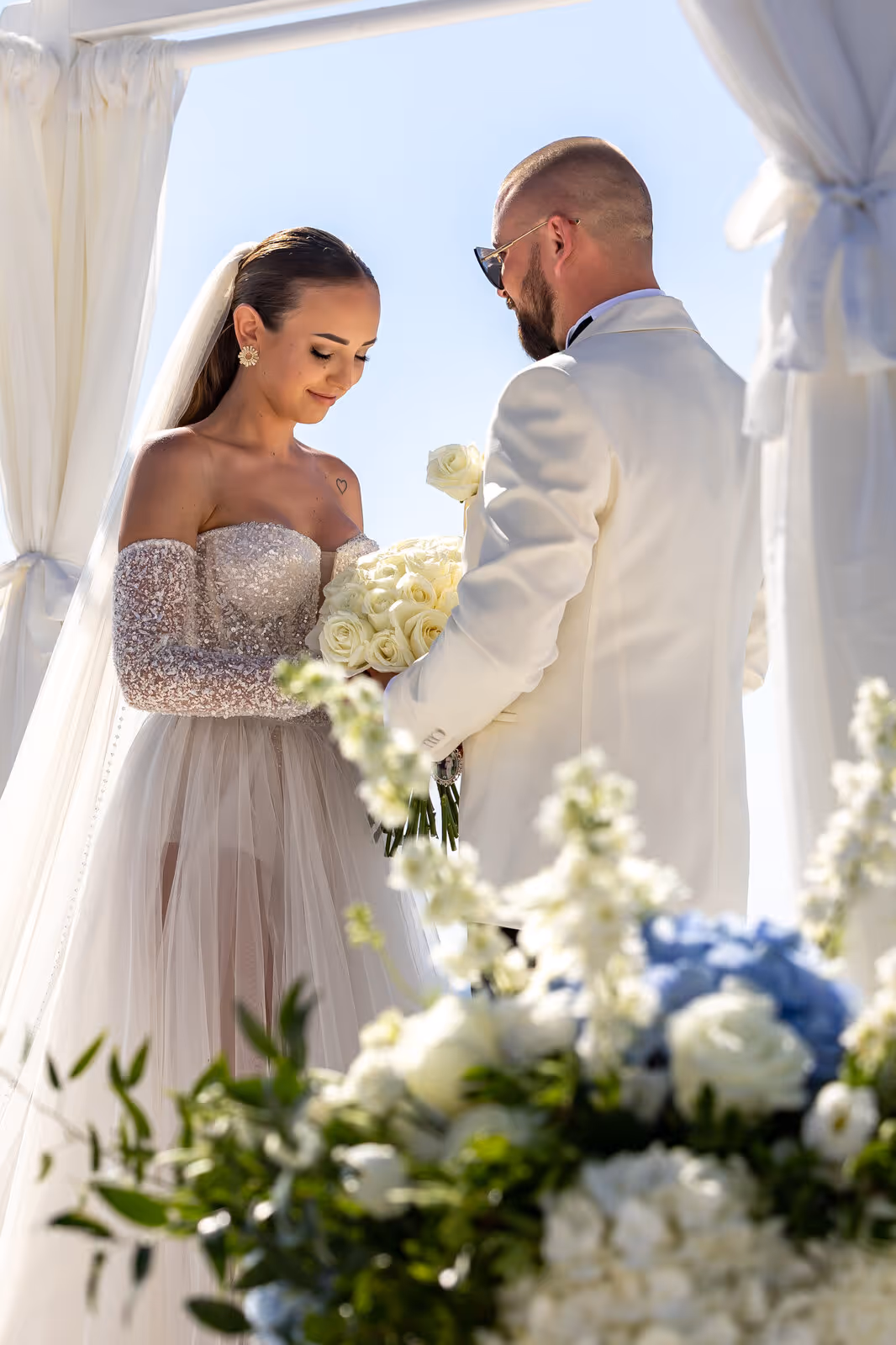 Ślub w Grecji - Santorini. Taras nr. 1. Zdjęcie nr. 31