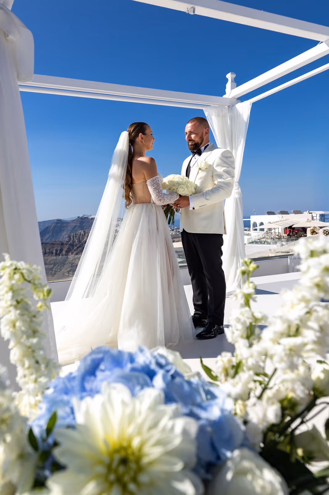 Ślub w Grecji - Santorini. Taras nr. 1. Zdjęcie nr. 33