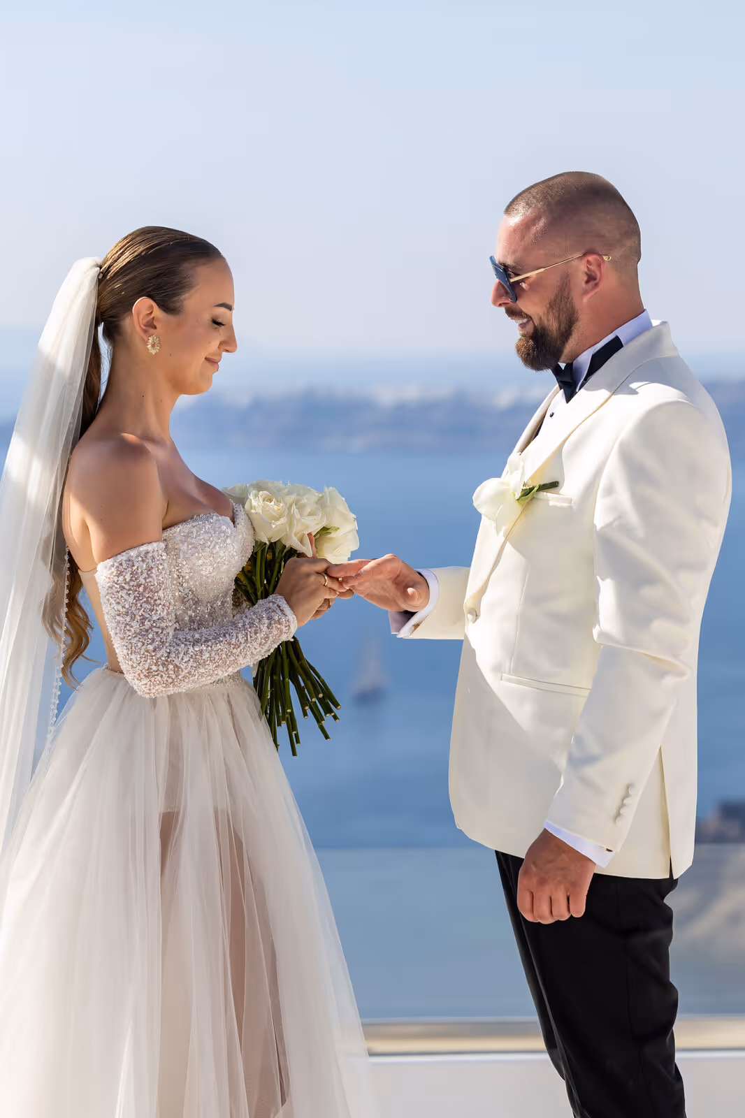 Ślub w Grecji - Santorini. Taras nr. 1. Zdjęcie nr. 40