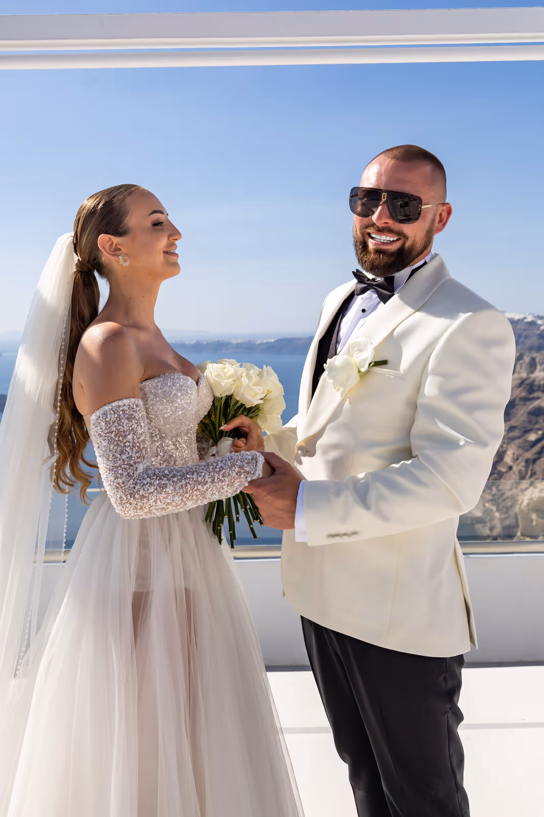 Ślub w Grecji - Santorini. Taras nr. 1. Zdjęcie nr. 41