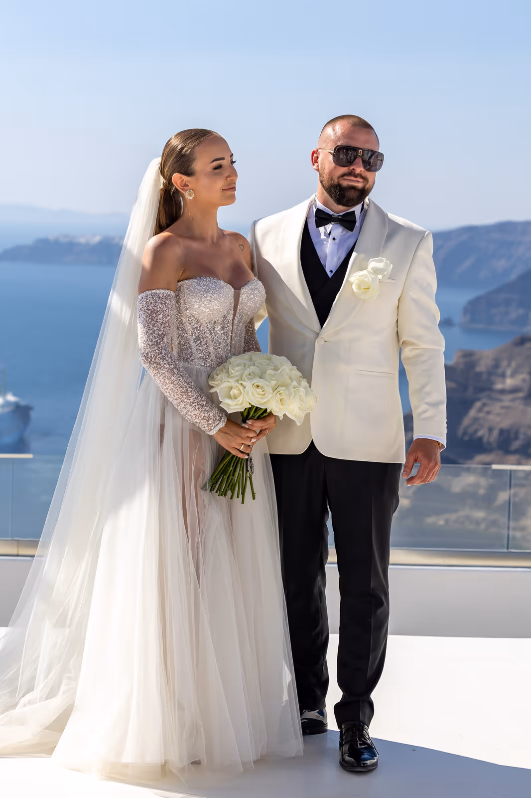 Ślub w Grecji - Santorini. Taras nr. 1. Zdjęcie nr. 42