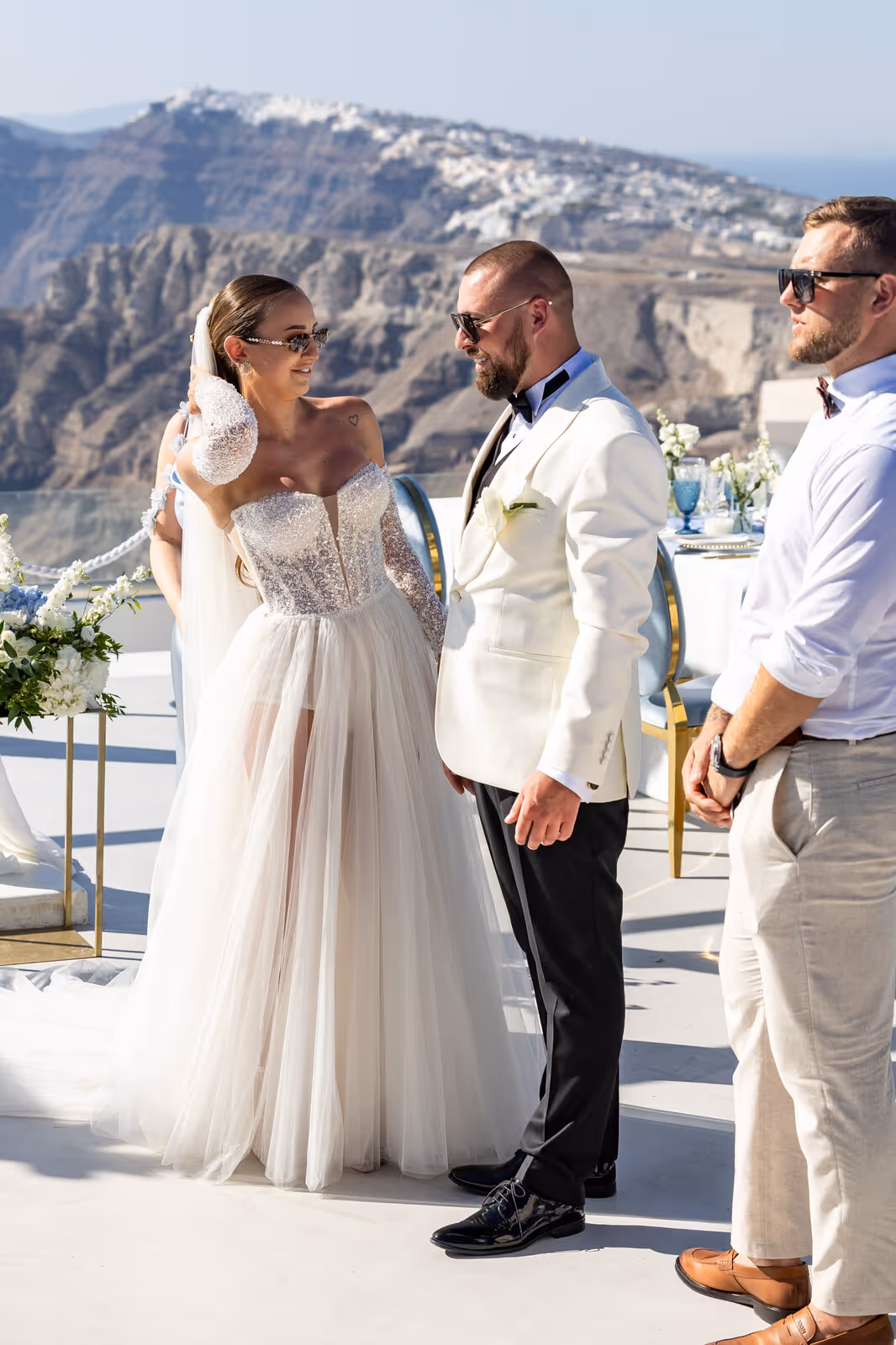 Ślub w Grecji - Santorini. Taras nr. 1. Zdjęcie nr. 51