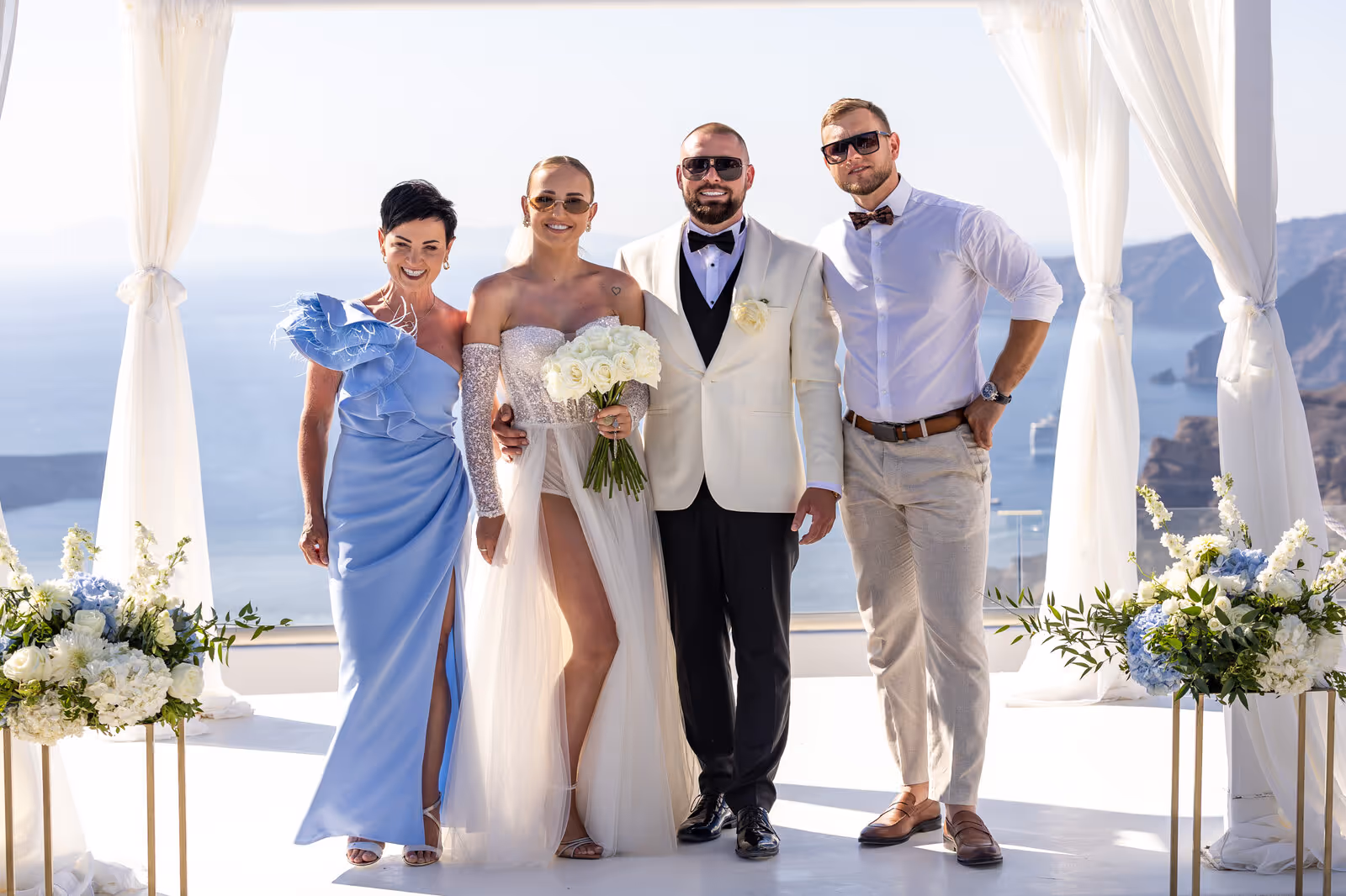 Ślub w Grecji - Santorini. Taras nr. 1. Zdjęcie nr. 54