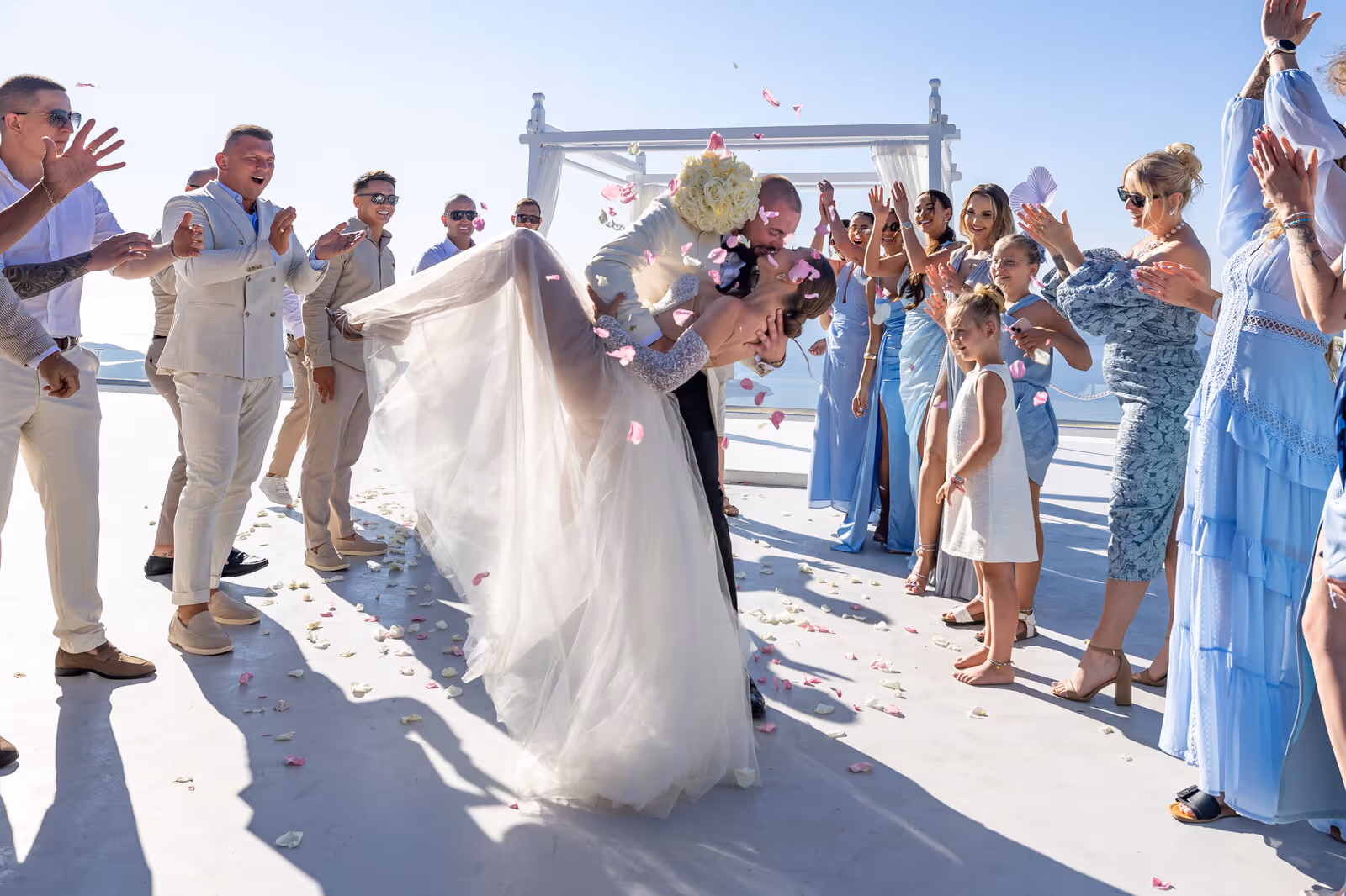 Ślub w Grecji - Santorini. Taras nr. 1. Zdjęcie nr. 63