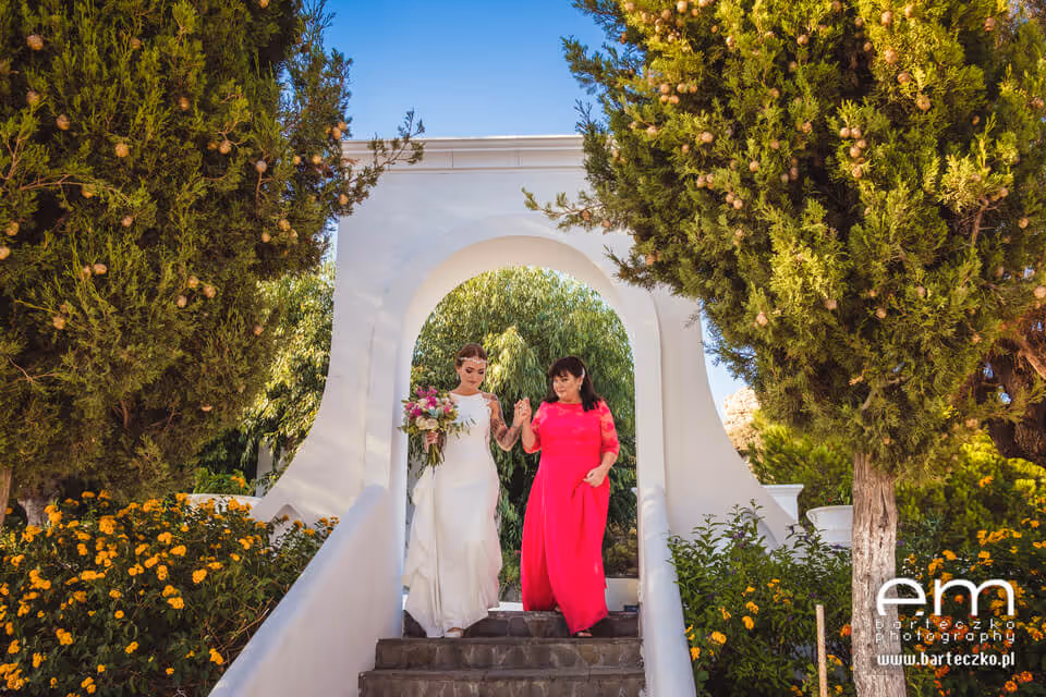 Ślub w Grecji - Rodos. Zdjęcie nr. 20