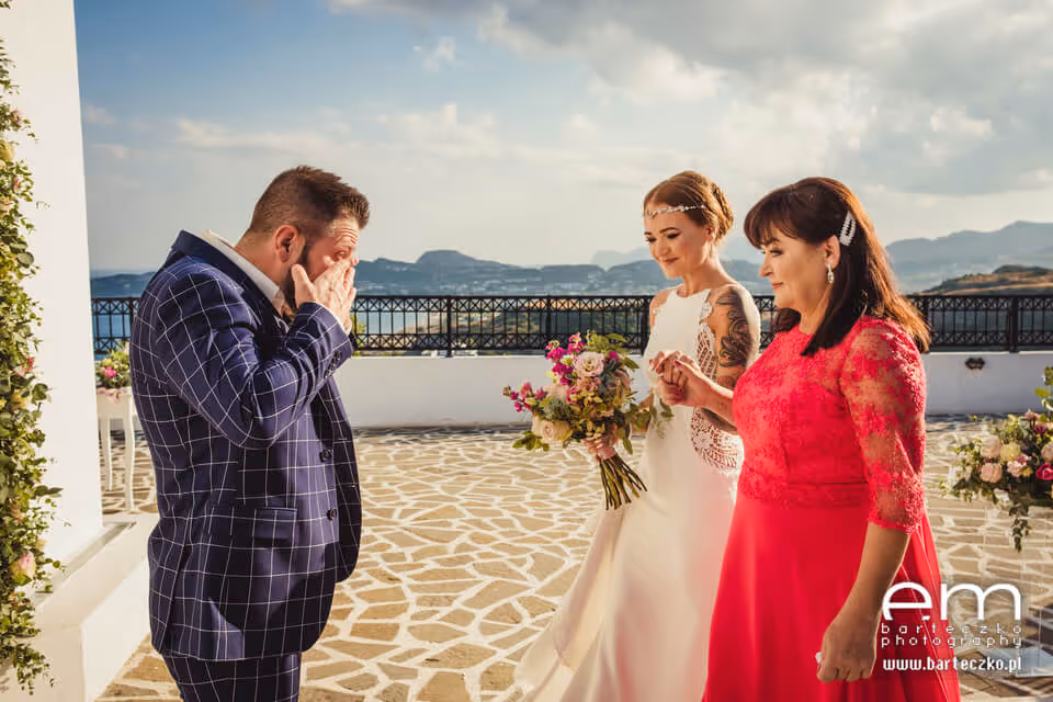 Ślub w Grecji - Rodos. Zdjęcie nr. 21