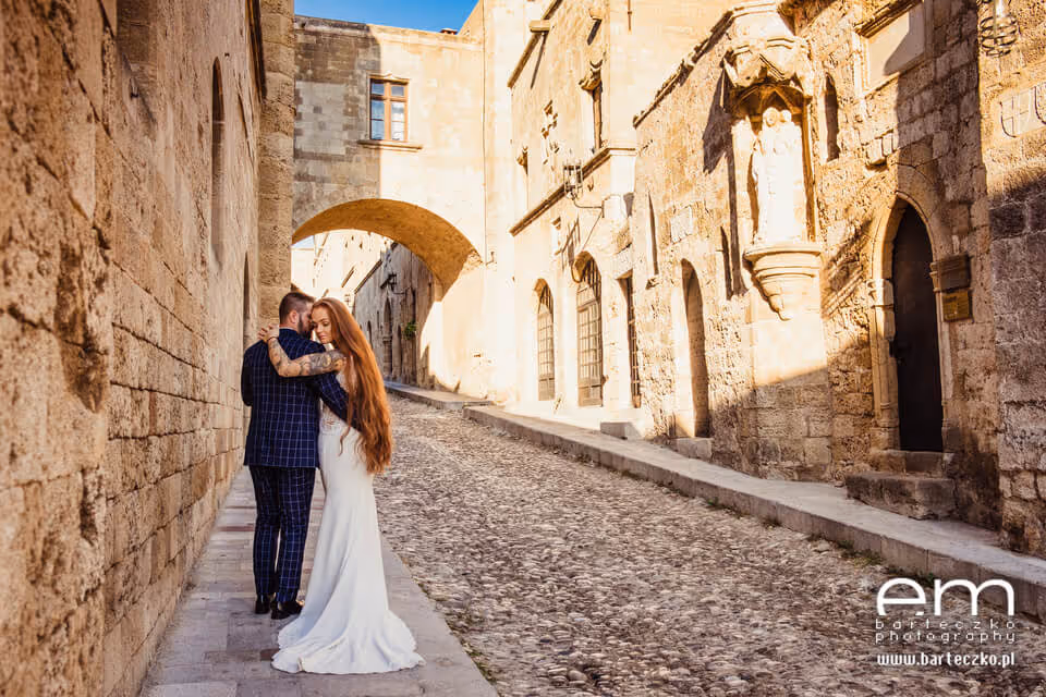 Ślub w Grecji - Rodos. Zdjęcie nr. 47