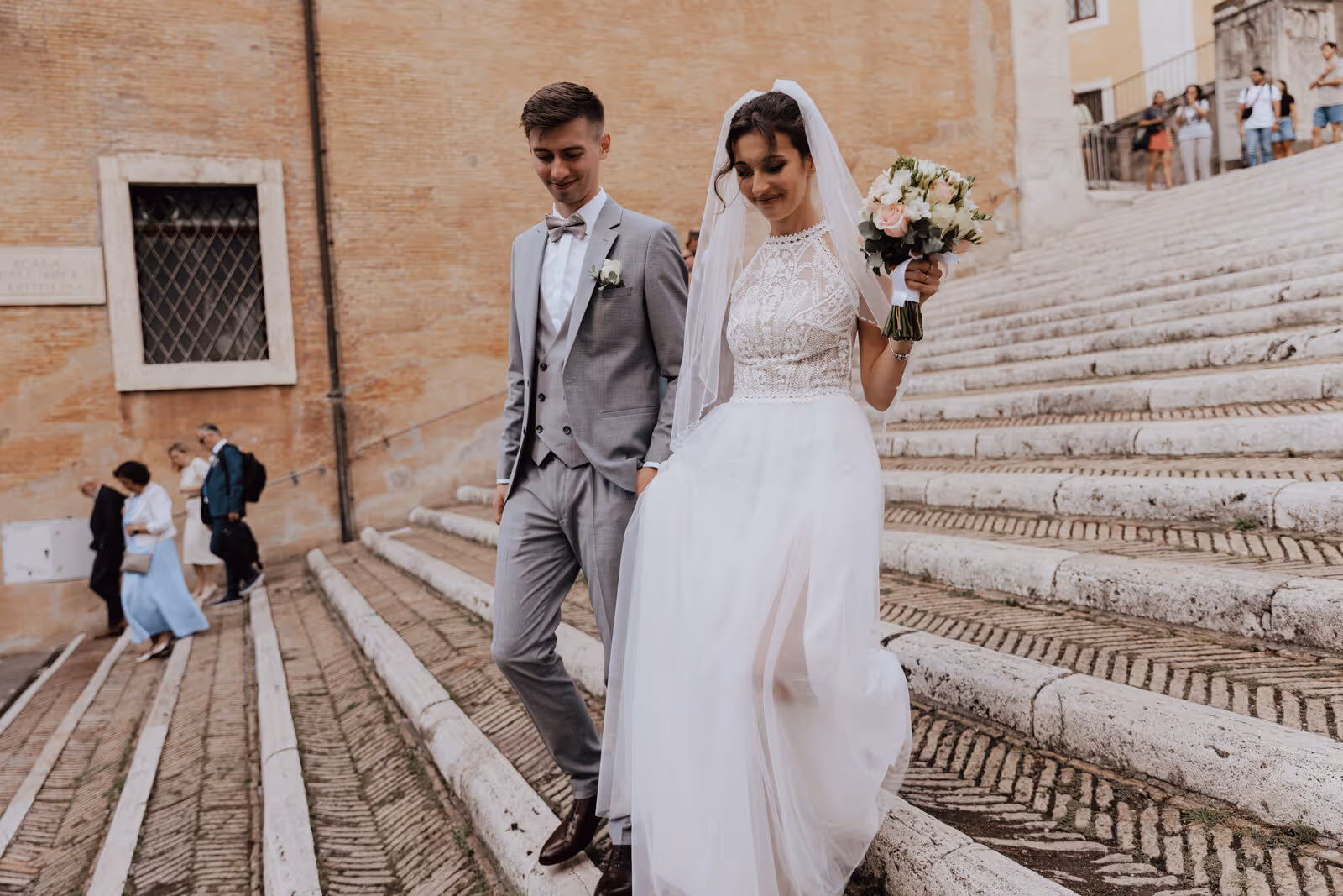 Ślub we Włoszech. Rzym. Zdjęcie nr. 24