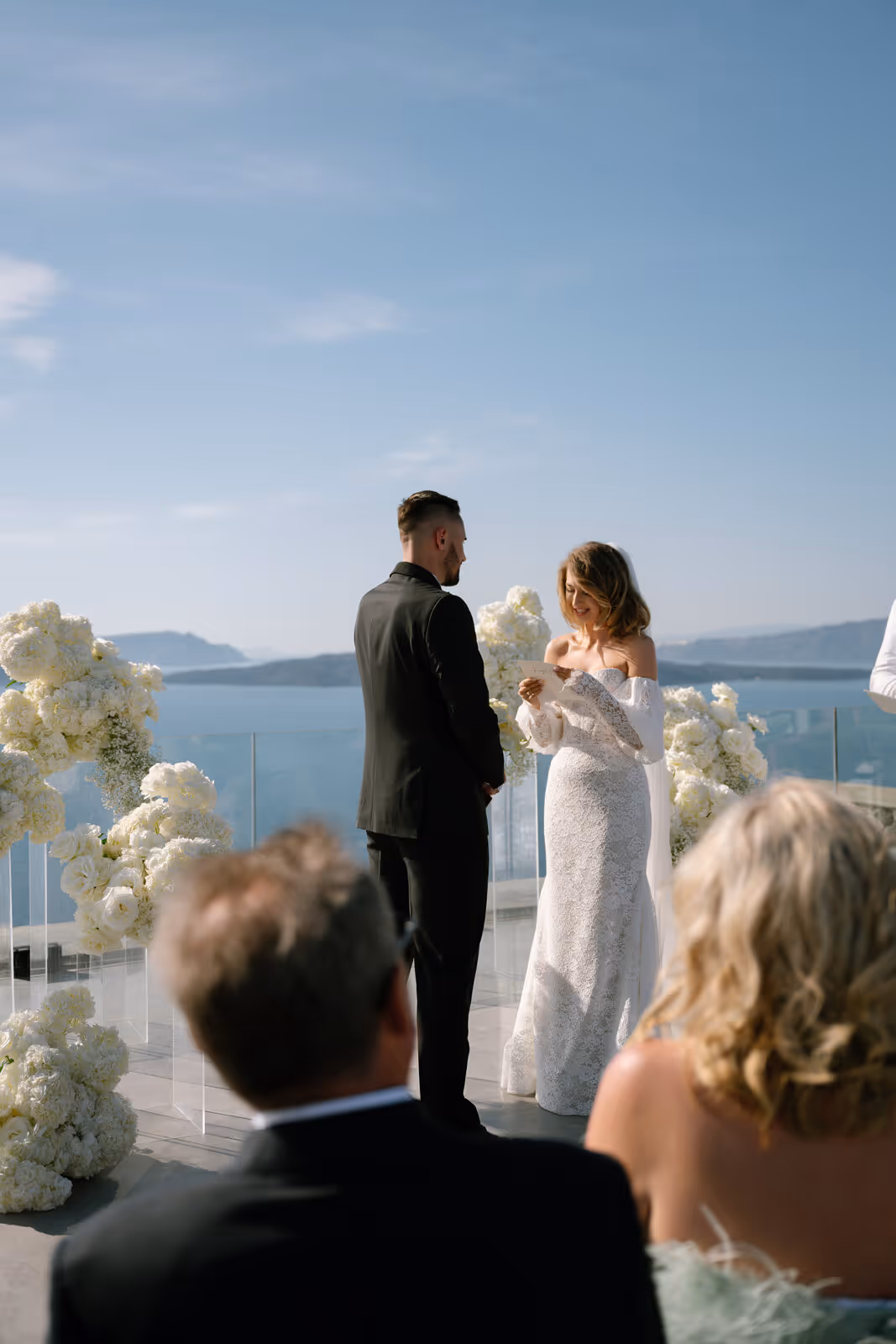 Ślub w Grecji. Santorini. Zdjęcie nr. 38