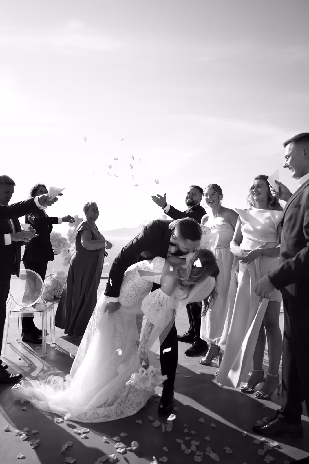 Ślub w Grecji. Santorini. Zdjęcie nr. 59