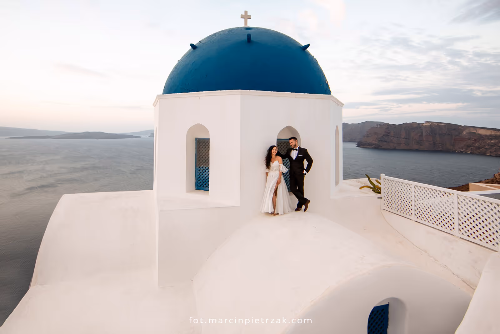 Ślub w Grecji - Santorini. Taras nr. 2. Zdjęcie nr. 11