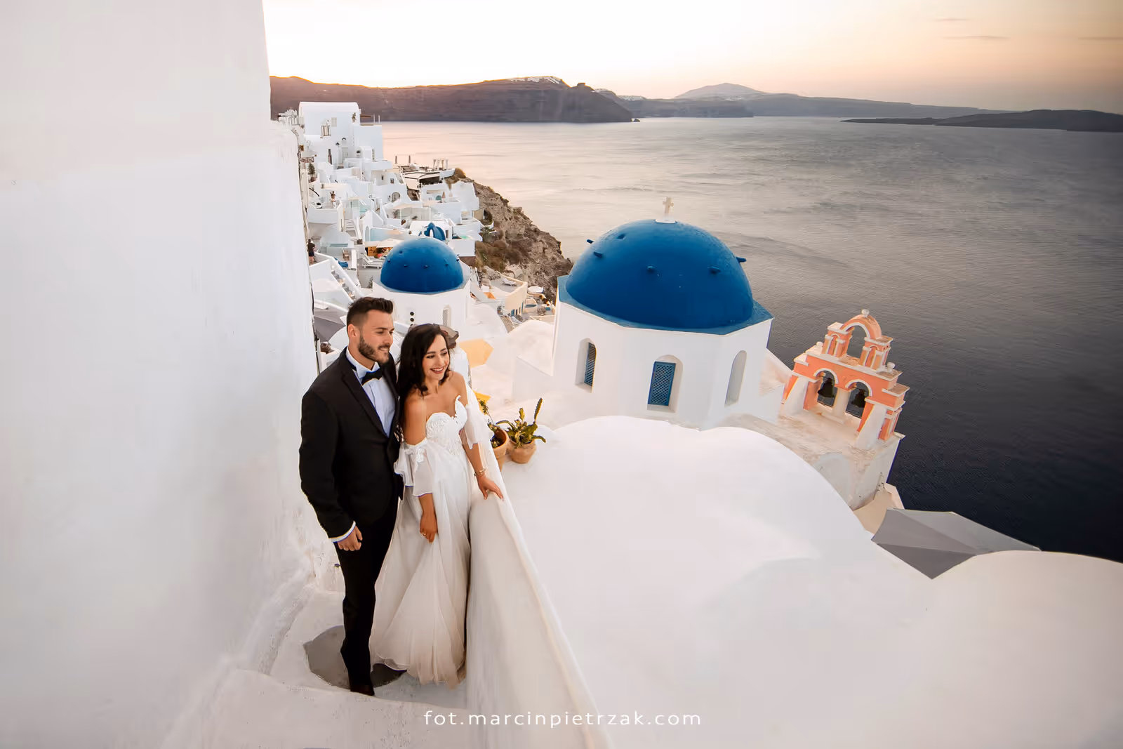 Ślub w Grecji - Santorini. Taras nr. 2. Zdjęcie nr. 13