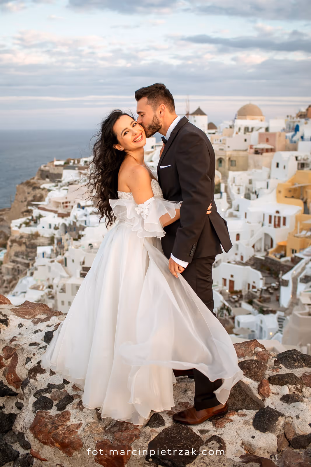 Ślub w Grecji - Santorini. Taras nr. 2. Zdjęcie nr. 17
