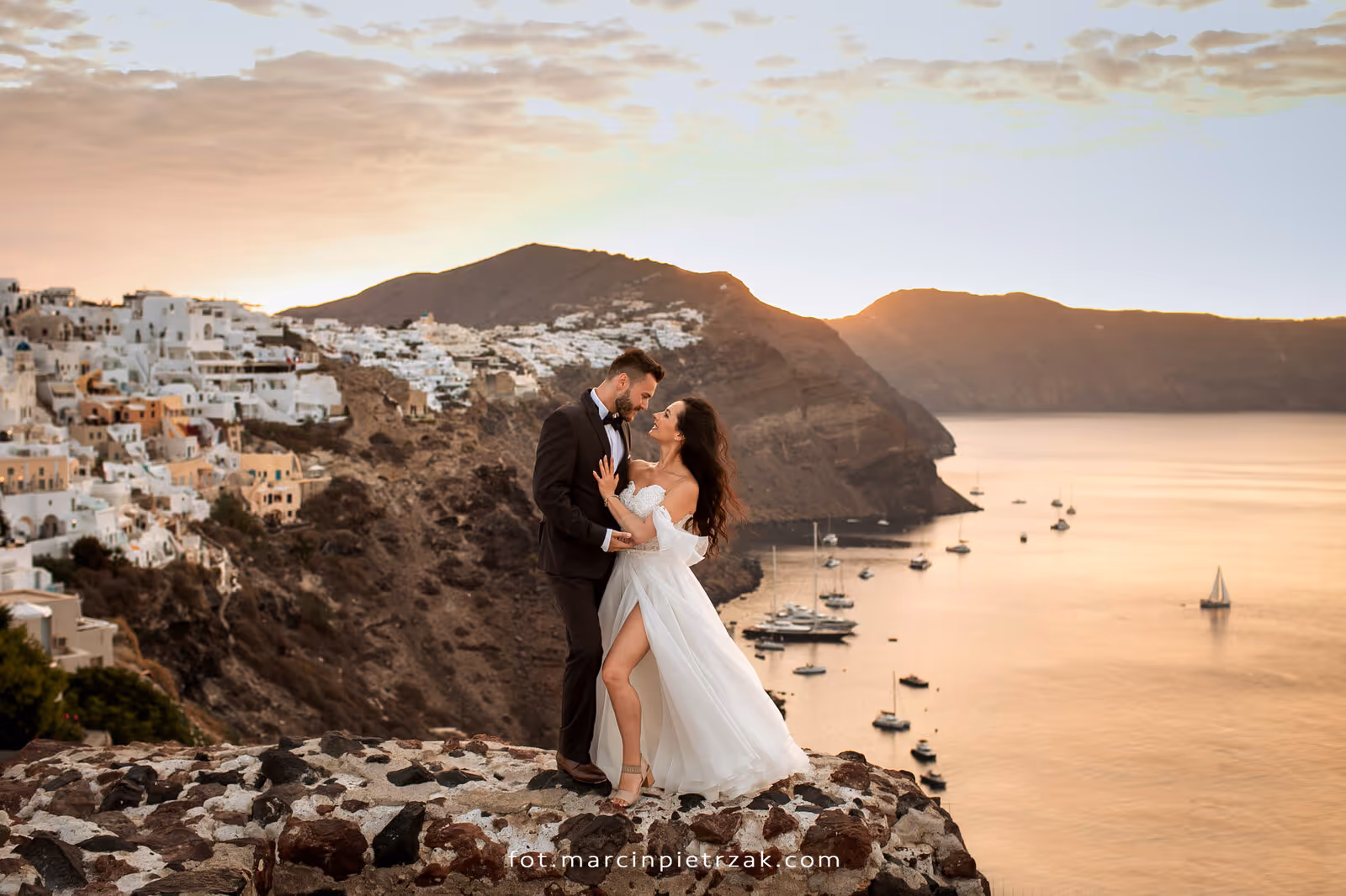 Ślub w Grecji - Santorini. Taras nr. 2. Zdjęcie nr. 19