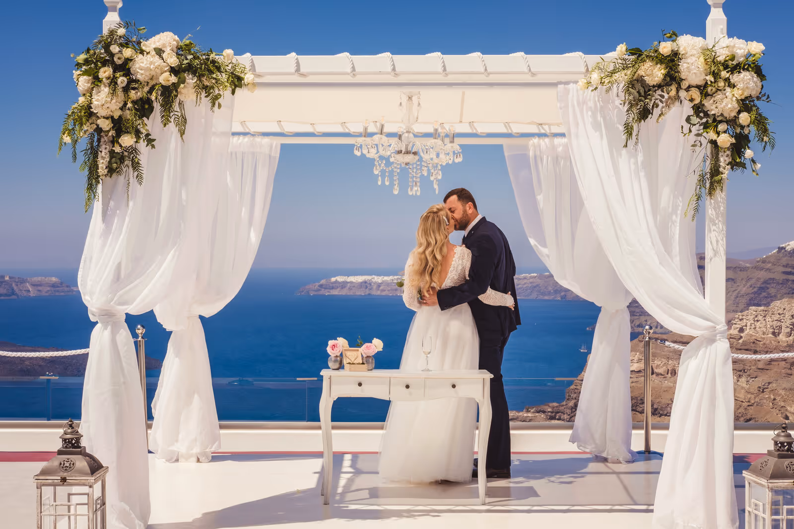 Ślub w Grecji - Santorini. Taras nr. 1. Zdjęcie nr. 23