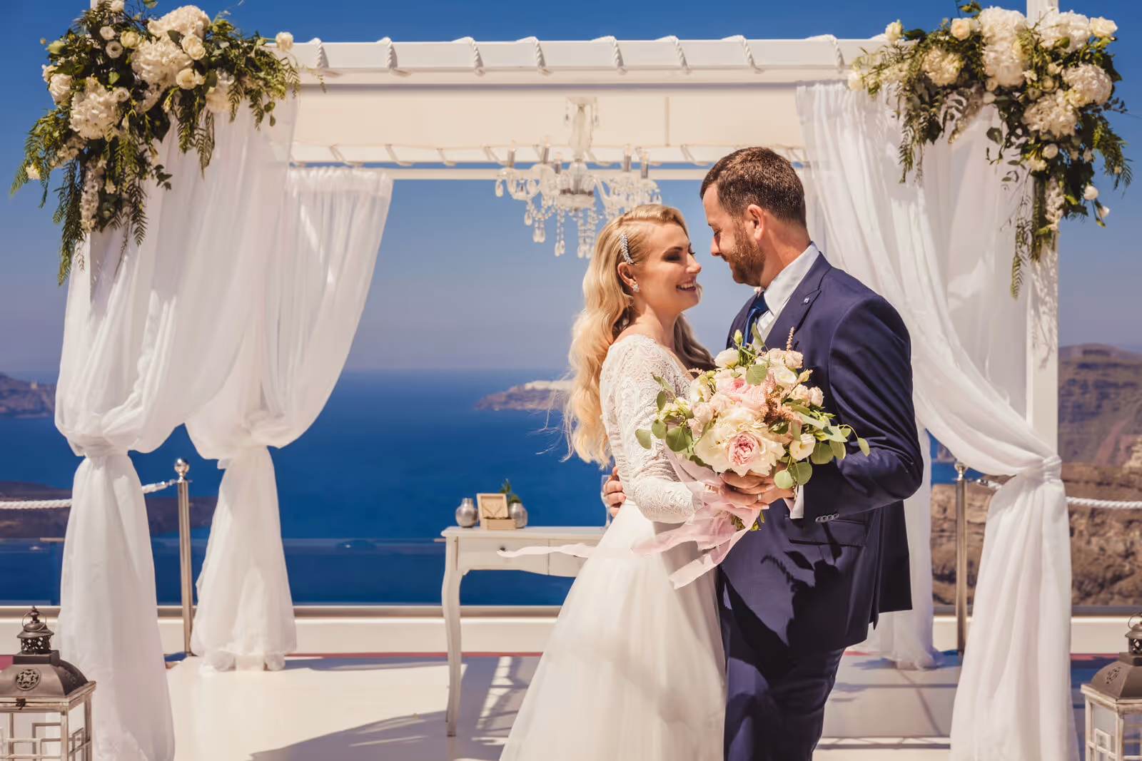 Ślub w Grecji - Santorini. Taras nr. 1. Zdjęcie nr. 29