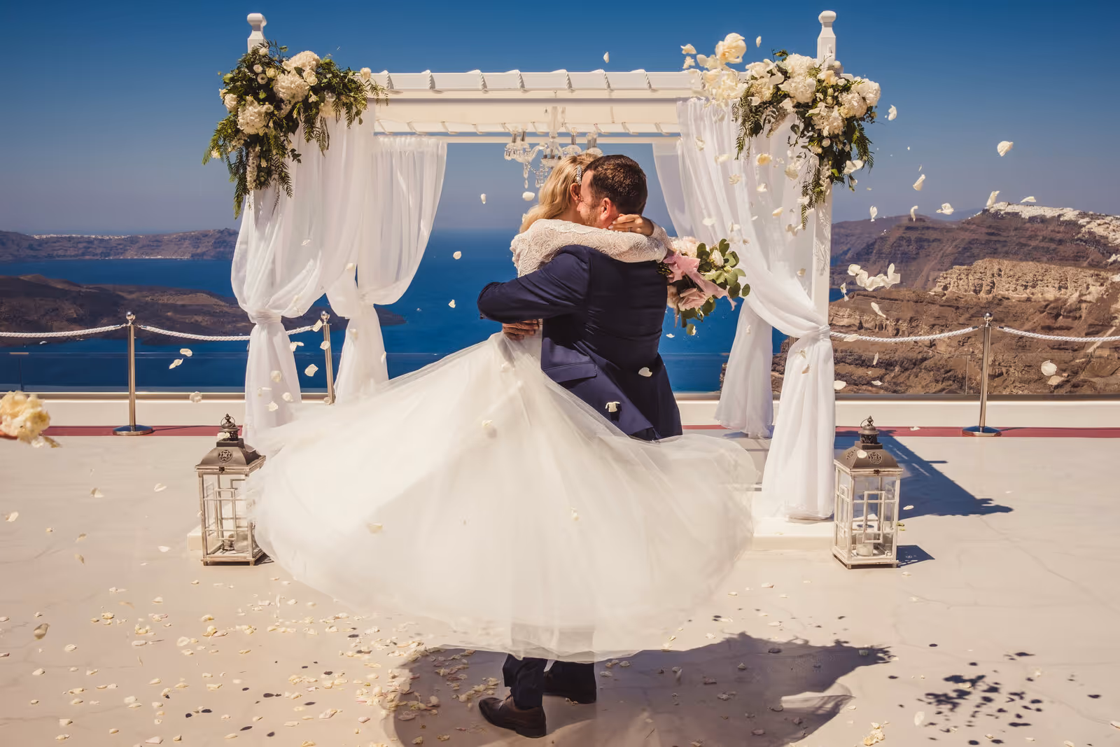 Ślub w Grecji - Santorini. Taras nr. 1. Zdjęcie nr. 34