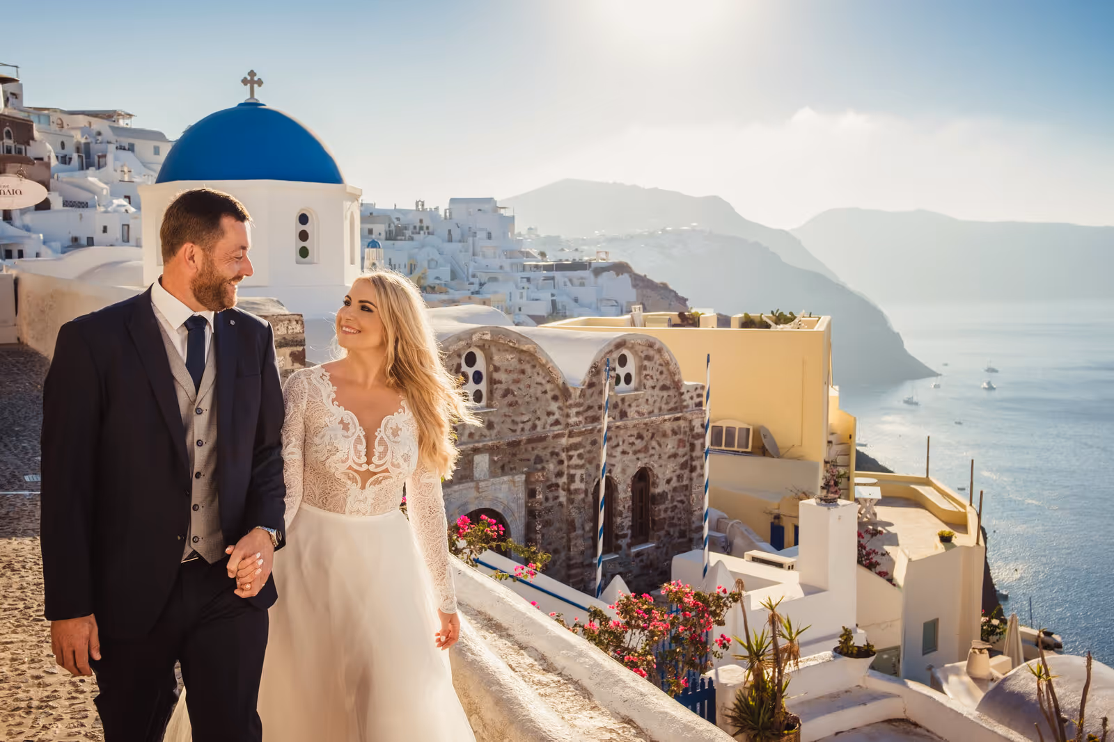 Ślub w Grecji - Santorini. Taras nr. 1. Zdjęcie nr. 76