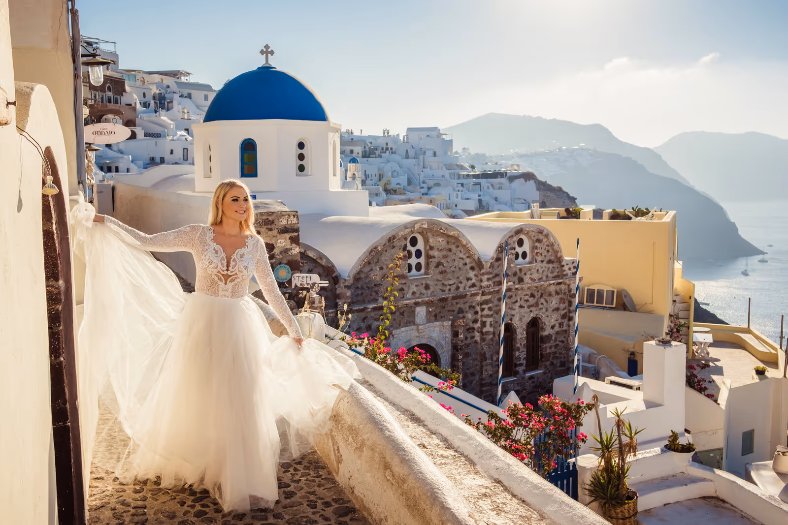 Ślub w Grecji - Santorini. Taras nr. 1. Zdjęcie nr. 80