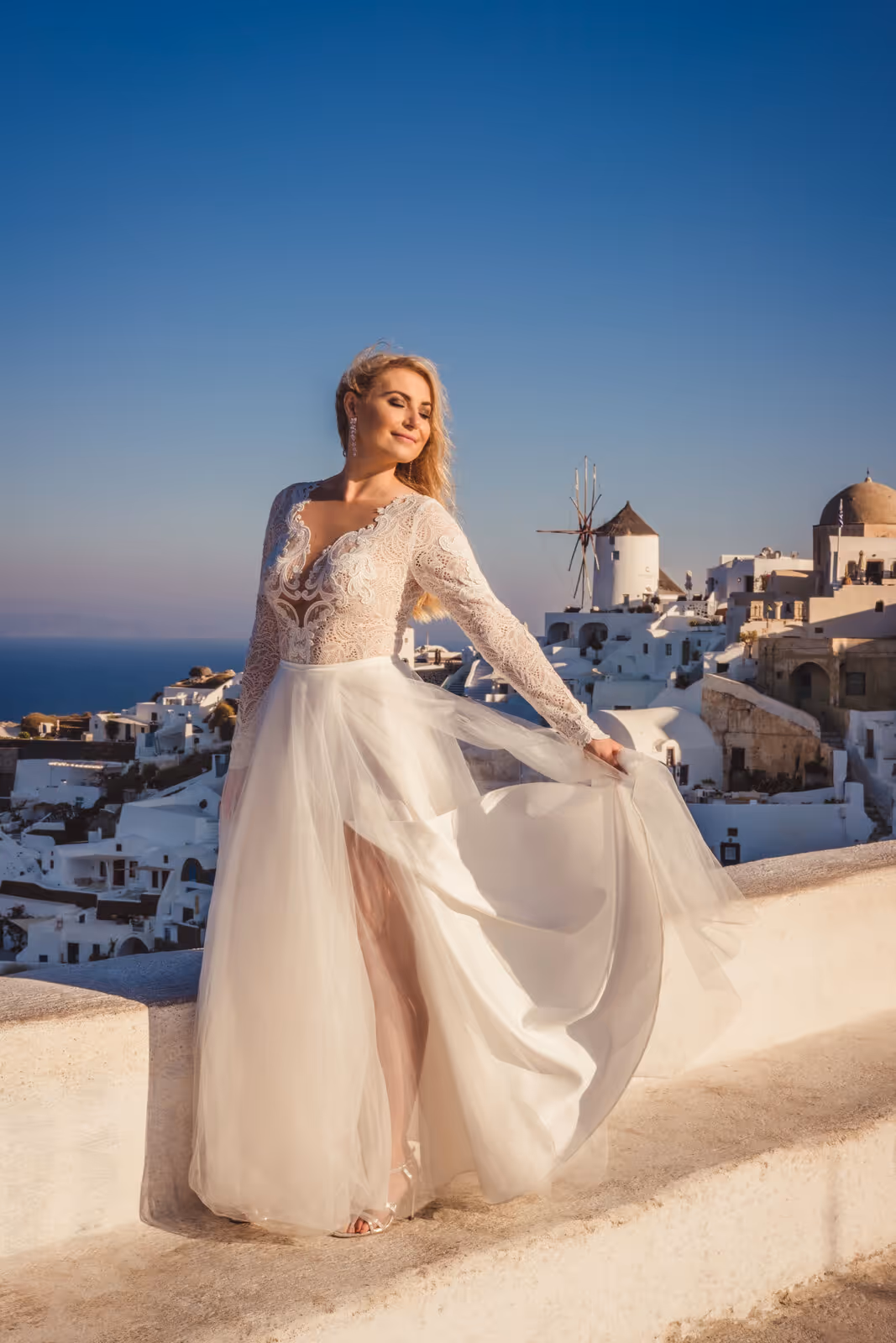 Ślub w Grecji - Santorini. Taras nr. 1. Zdjęcie nr. 86