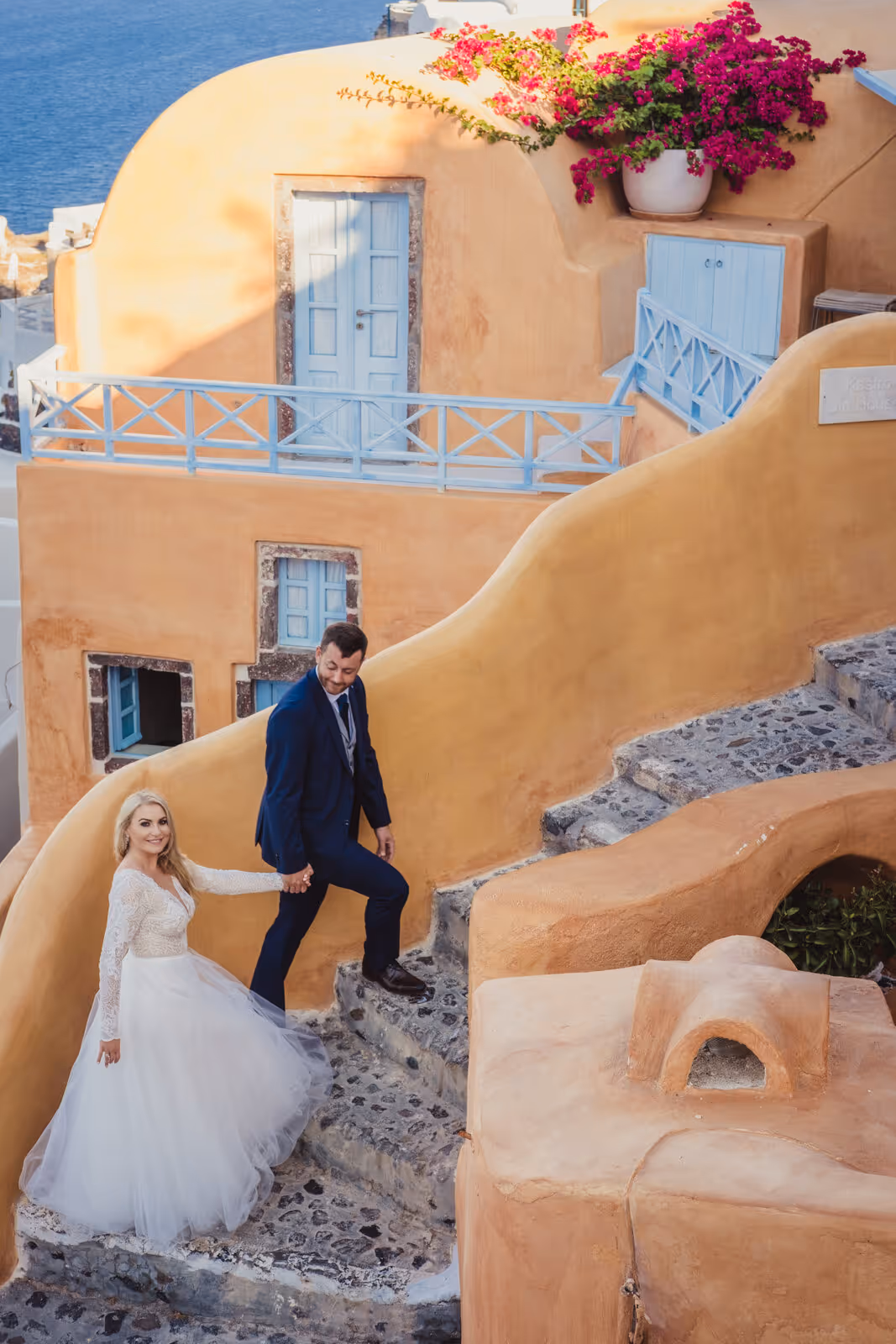 Ślub w Grecji - Santorini. Taras nr. 1. Zdjęcie nr. 89