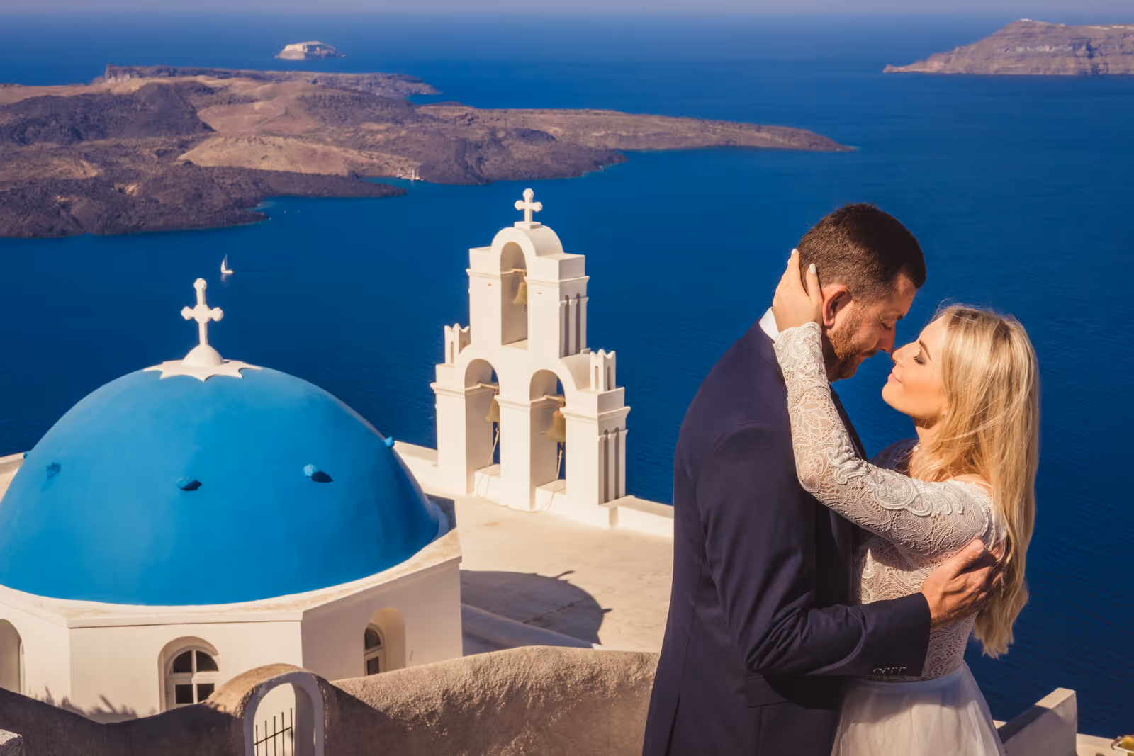 Ślub w Grecji - Santorini. Taras nr. 1. Zdjęcie nr. 97