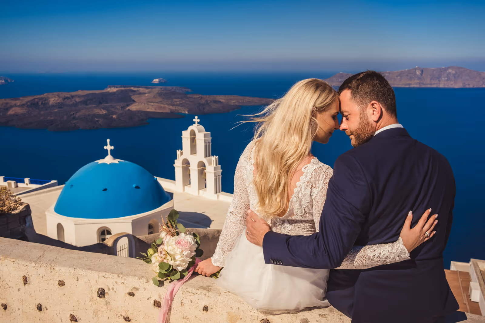 Ślub w Grecji - Santorini. Taras nr. 1. Zdjęcie nr. 98