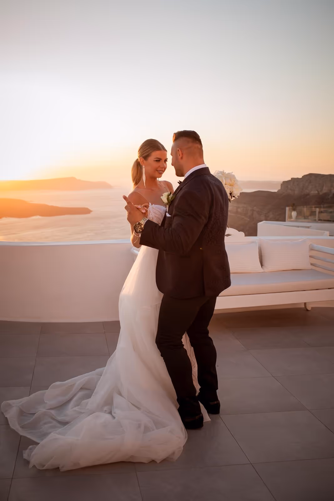 Ślub w Grecji - Santorini. Taras nr. 2. Zdjęcie nr. 13
