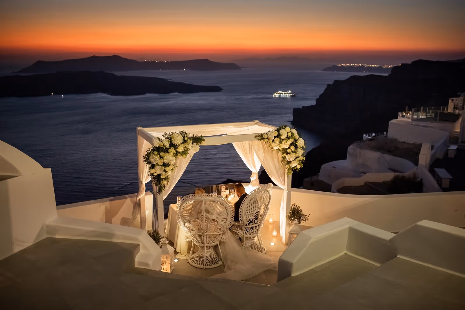 Ślub w Grecji - Santorini. Taras nr. 2. Zdjęcie nr. 27