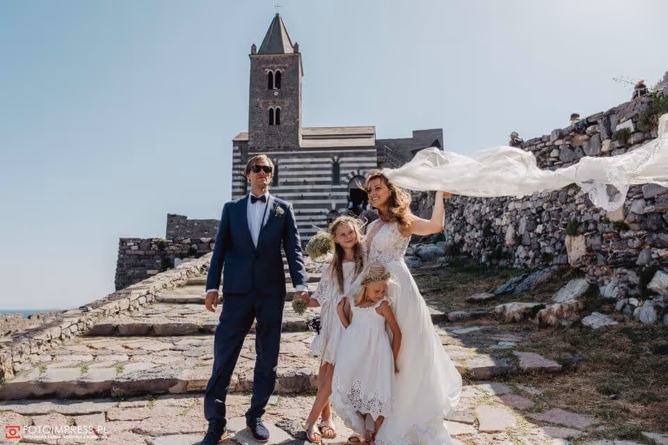 Ślub we Włoszech - Liguria. Zdjęcie nr. 6