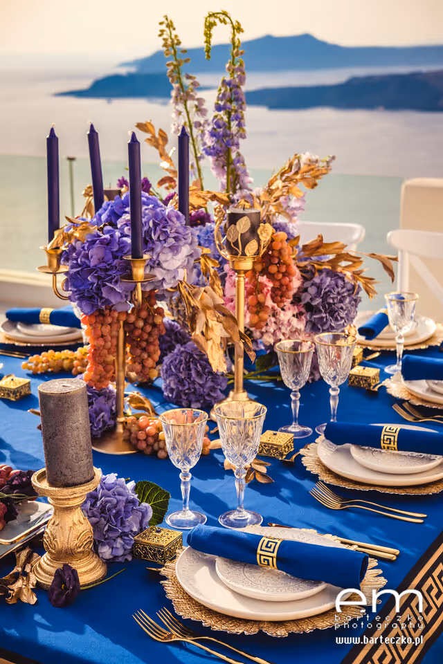 Ślub w Grecji - Santorini. Taras nr. 8 Zdjęcie nr. 22