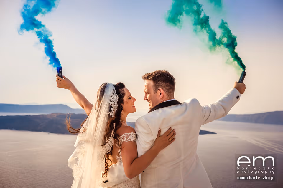 Ślub w Grecji - Santorini. Taras nr. 8 Zdjęcie nr. 28