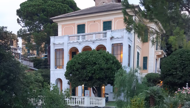 Ślub w Ligurii. Giardino di Villa Vicini. Zdjęcie 9